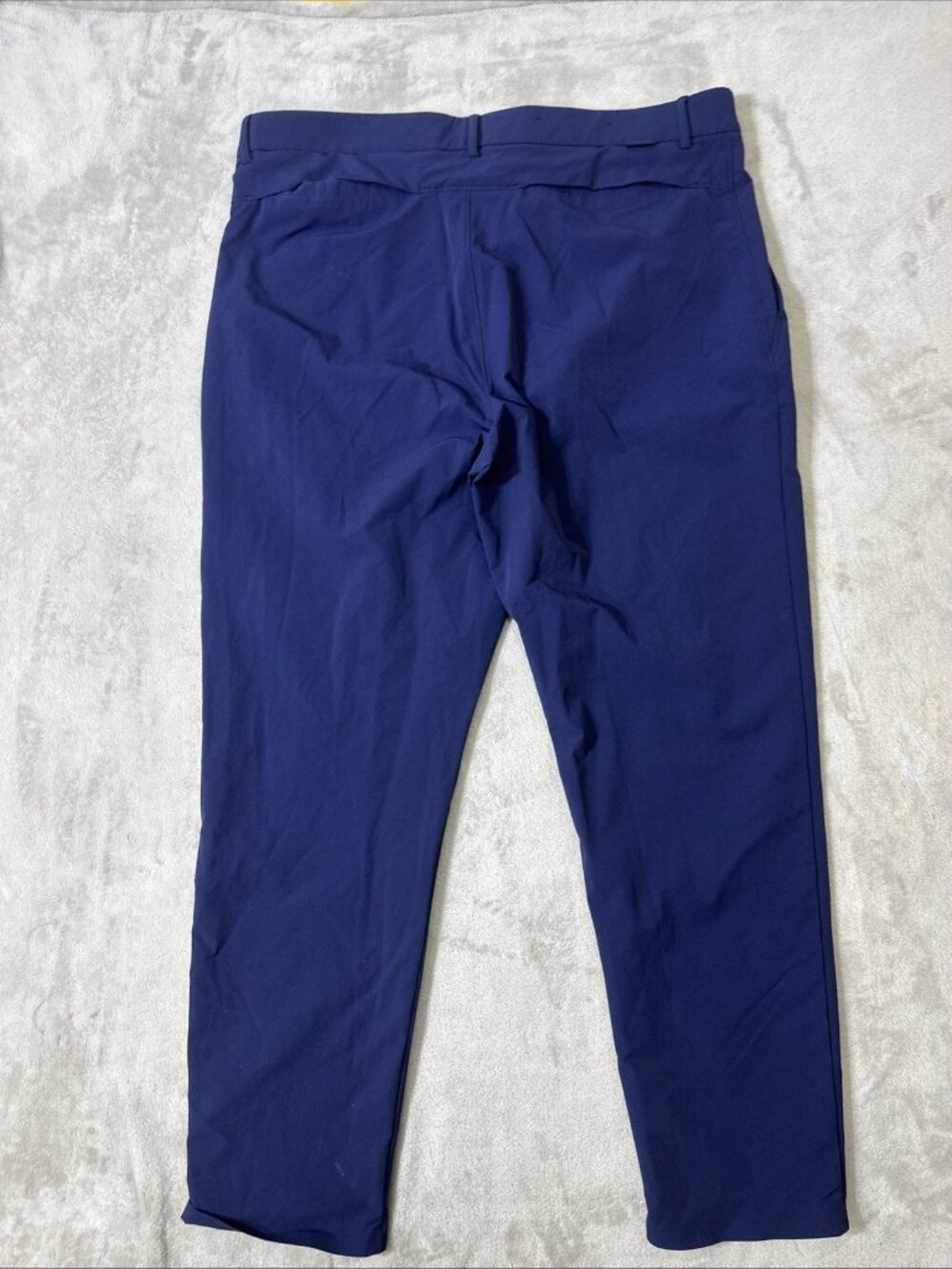 Ralph Lauren RLX Tailored Fit Pants Mens 34x30 Blue Performance Stretch Golf - Picture 5 of 8